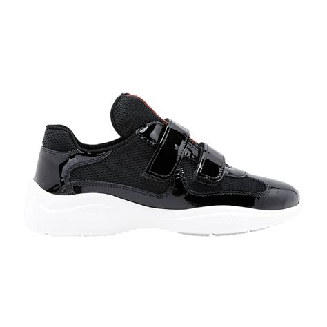 Prada Wmns America's Cup Velcro Strap 'Black' 